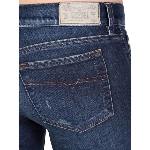 Diesel BOOTZEE Bootcut Regular Waist Slim Fit Jeans 0808T Medium 23/25 Nwt $198 - Picture 6 of 6